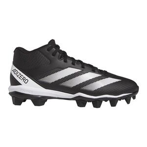 adidas Men's 11 adizero Impact.2 MD Football Cleats in Core Black/White